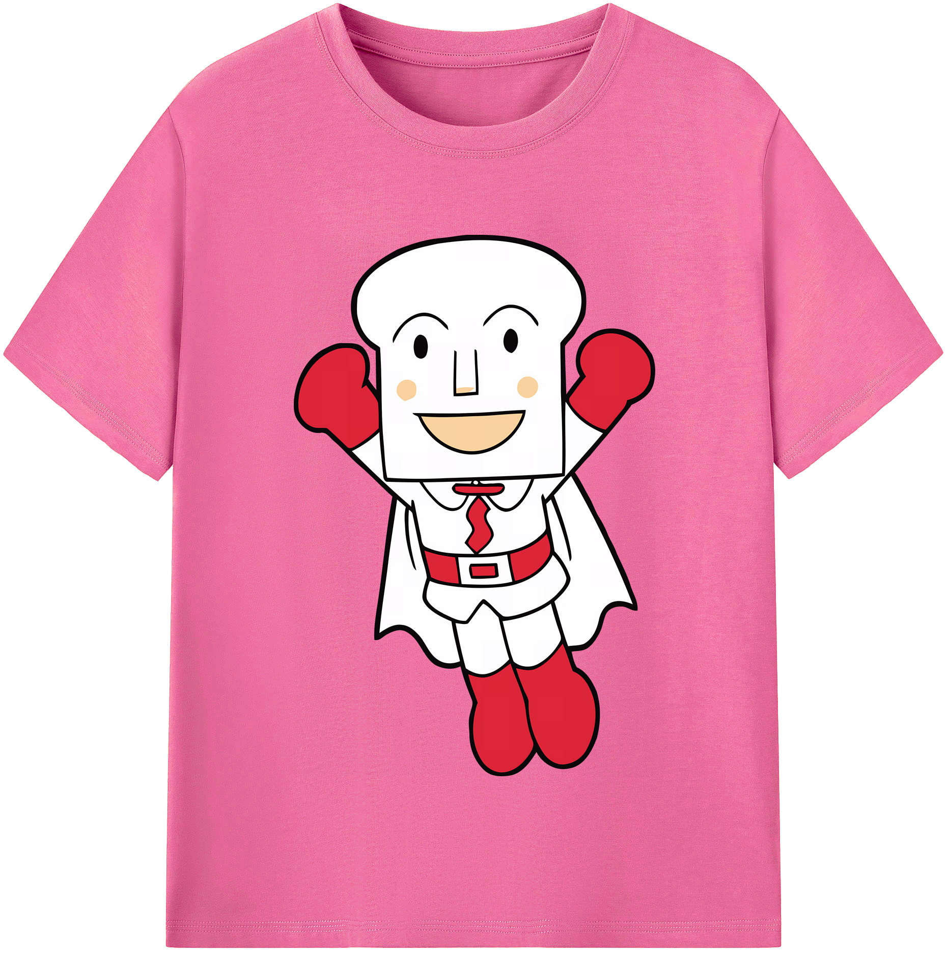 （画像用） アンパンマン Anpanman レディースカジュアルプリントTシャツ（綿100％）